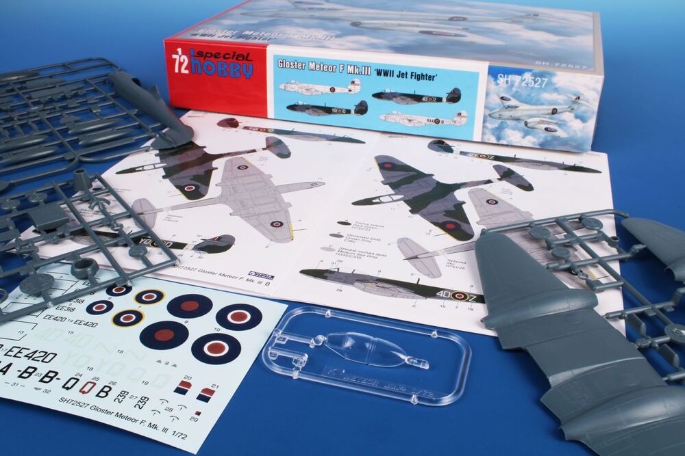 Special Hobby SH72527 Gloster Meteor F Mk.III WWII Jet Fighter