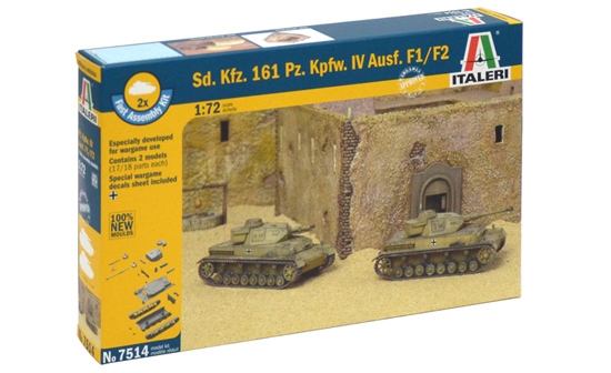 7514 SdKfz.161 PzKpfw. IV F1 Fast As.Kit