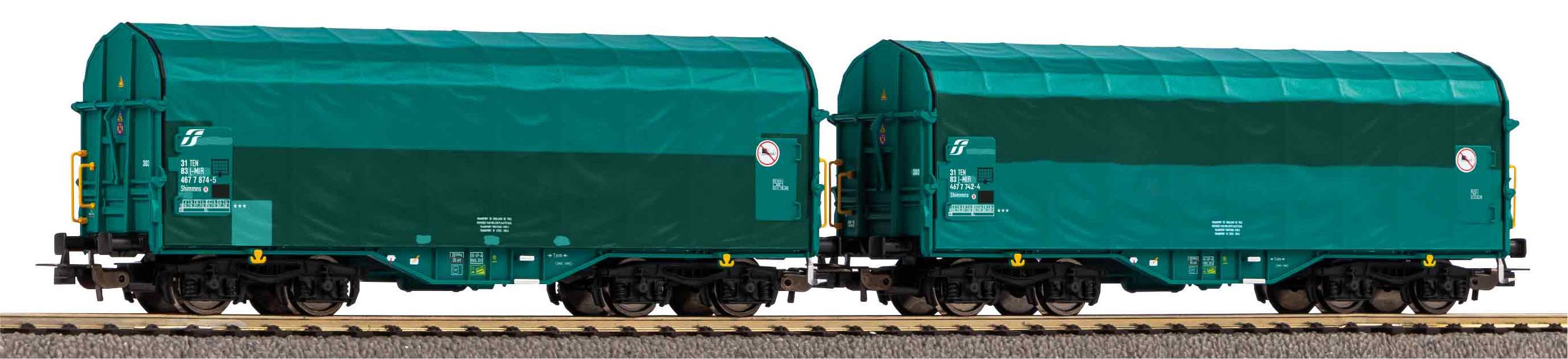 Piko 58288 FS Schiebeplanenwagen Set 2-tlg. Ep.6