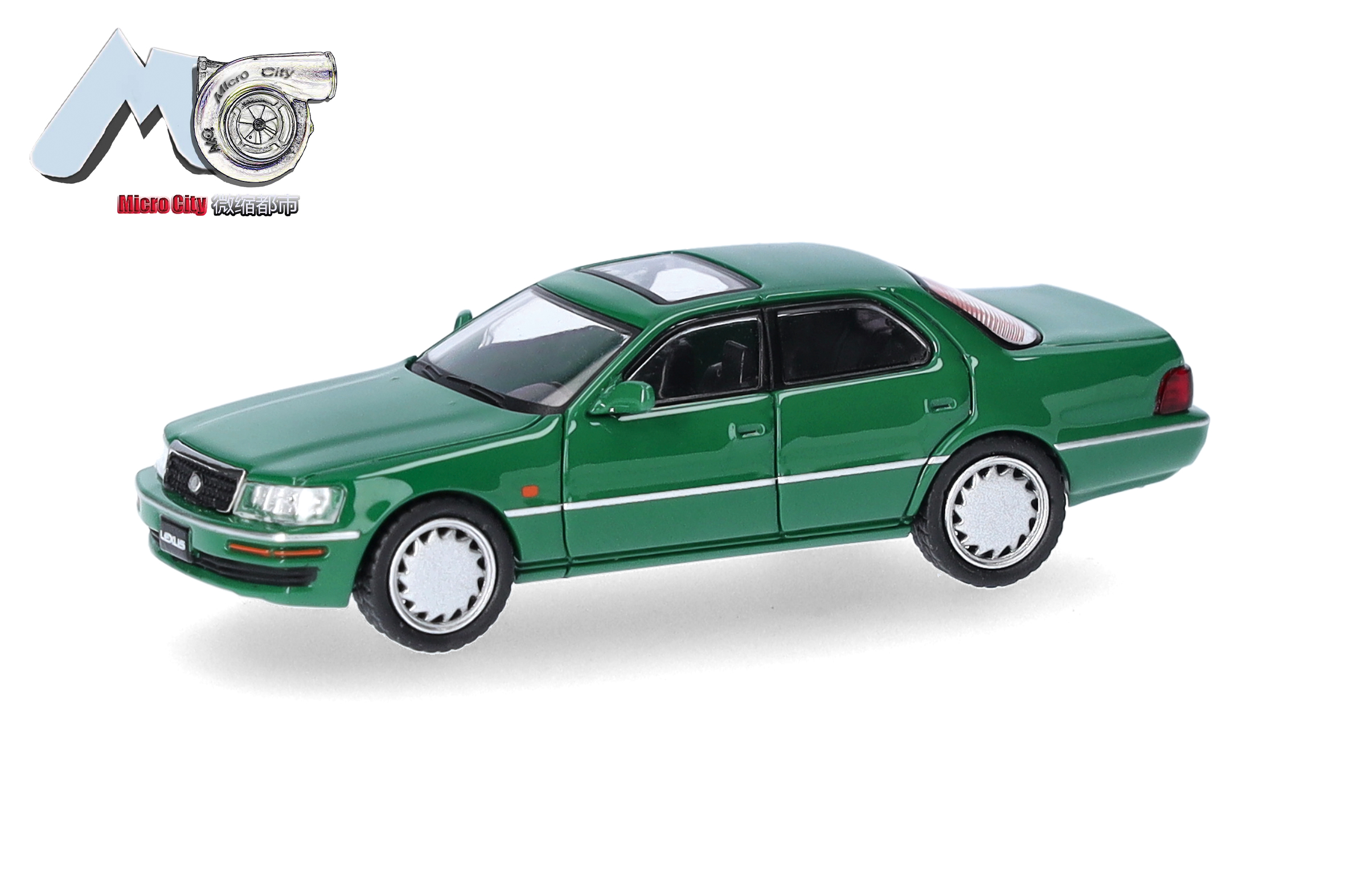 87MC000134 MicroCity: Lexus LS 400 grün