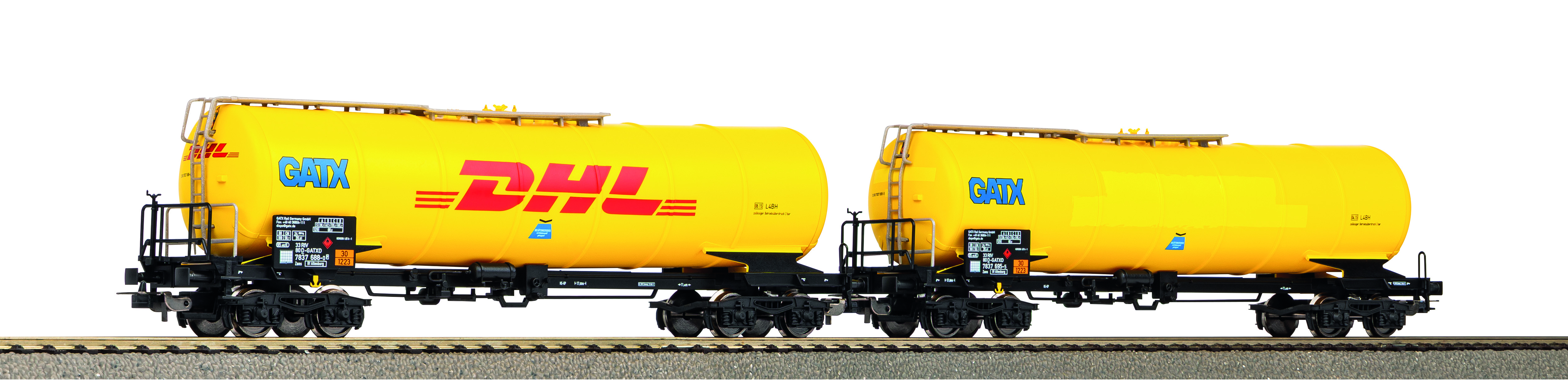 28306 DGAG DHL Knickkesselwagen-Set 2-tlg Ep.6