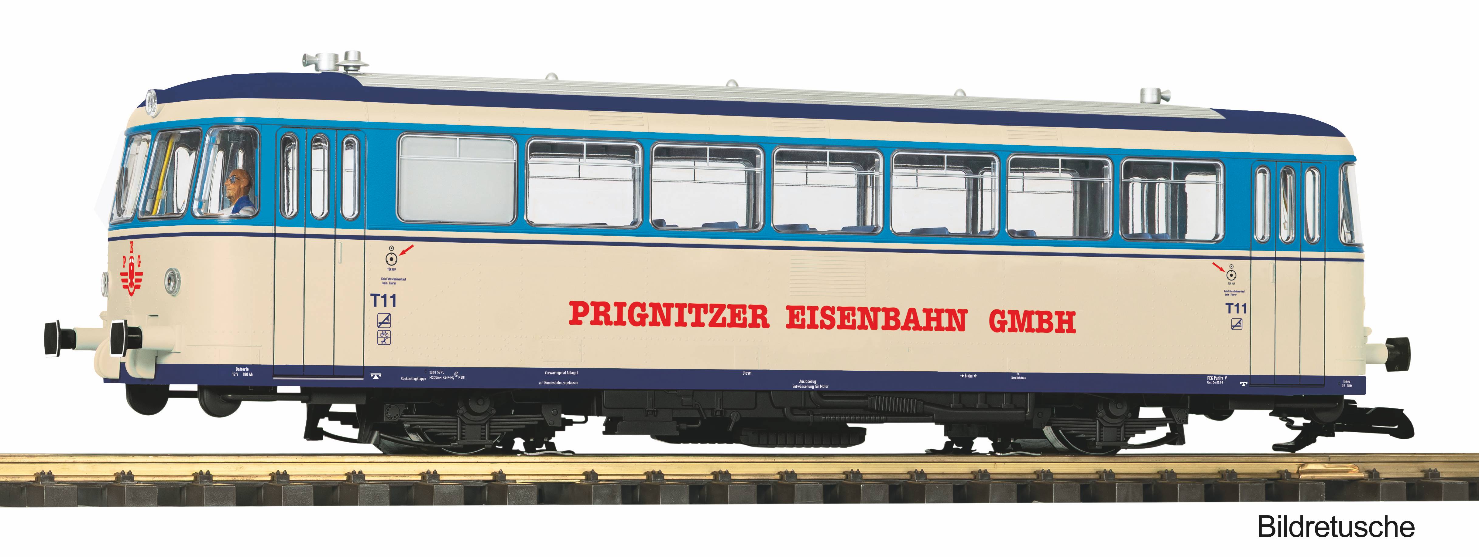 37310 PEG Schienenbus VT 98 weiß Ep.5