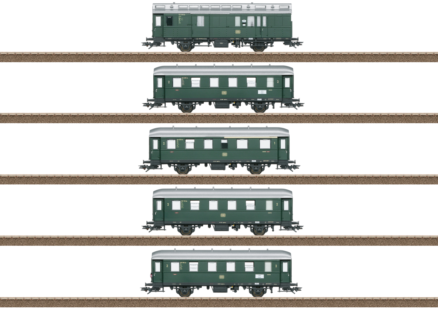 23225 DB Reisezugwagen-Set 5-tlg. Ep.3
