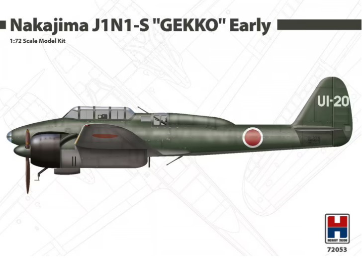 72053 Nakajima J1N1-S 'GEKKO' Early