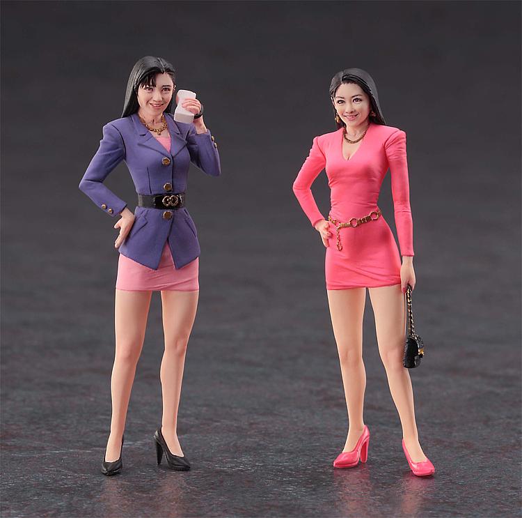 629101 80's Bubbly Girls 2 Figuren