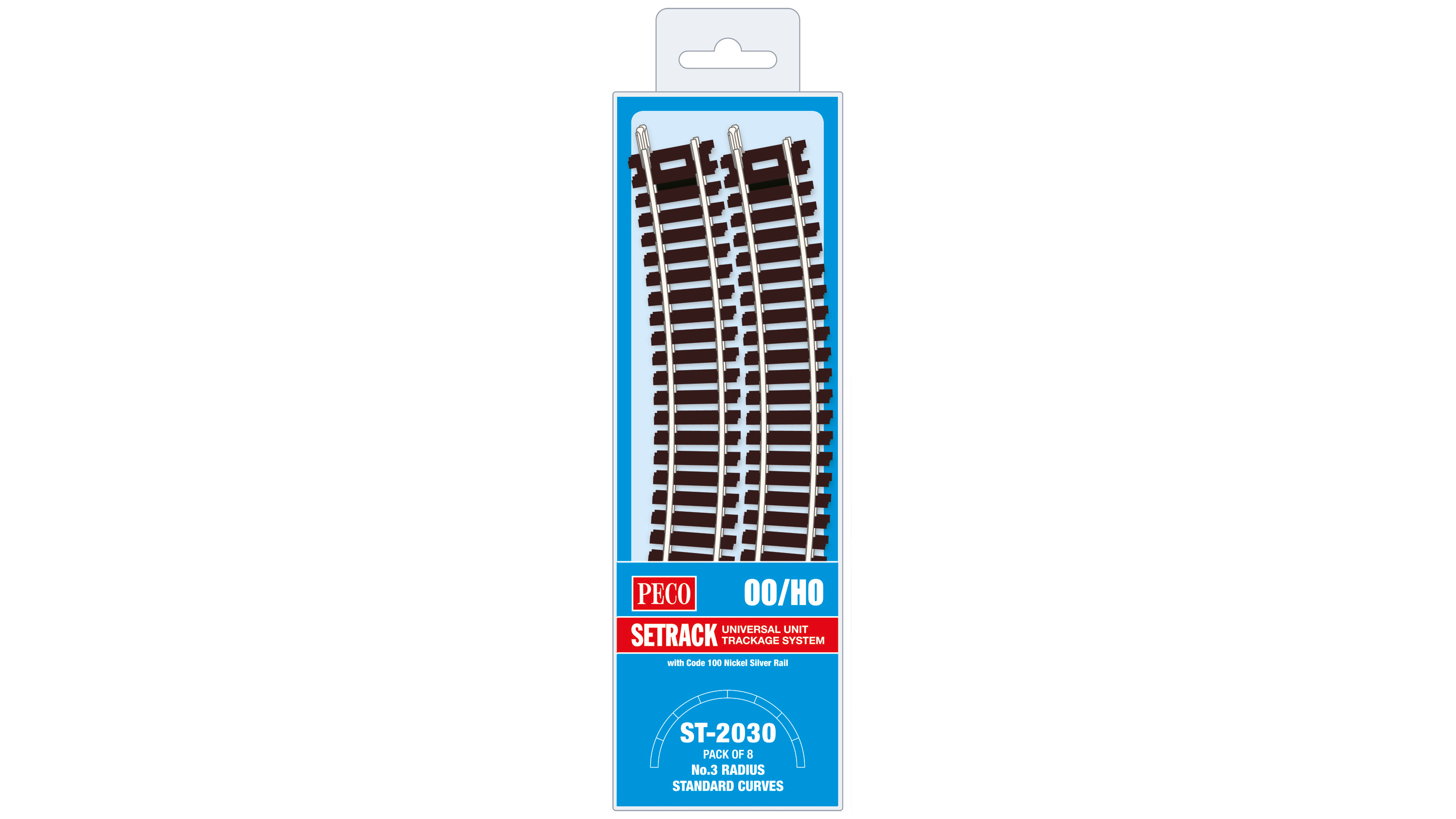 ST2030 Standardkurve, 3. Radius (Packung mit 8
