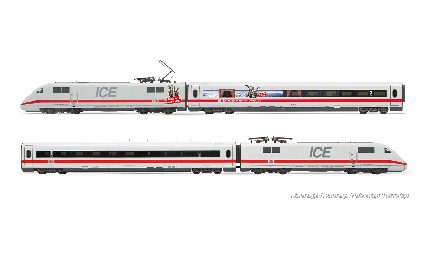 HL1755 DBAG Elek.triebzug ICE1 186 Set 4tlg Ep6