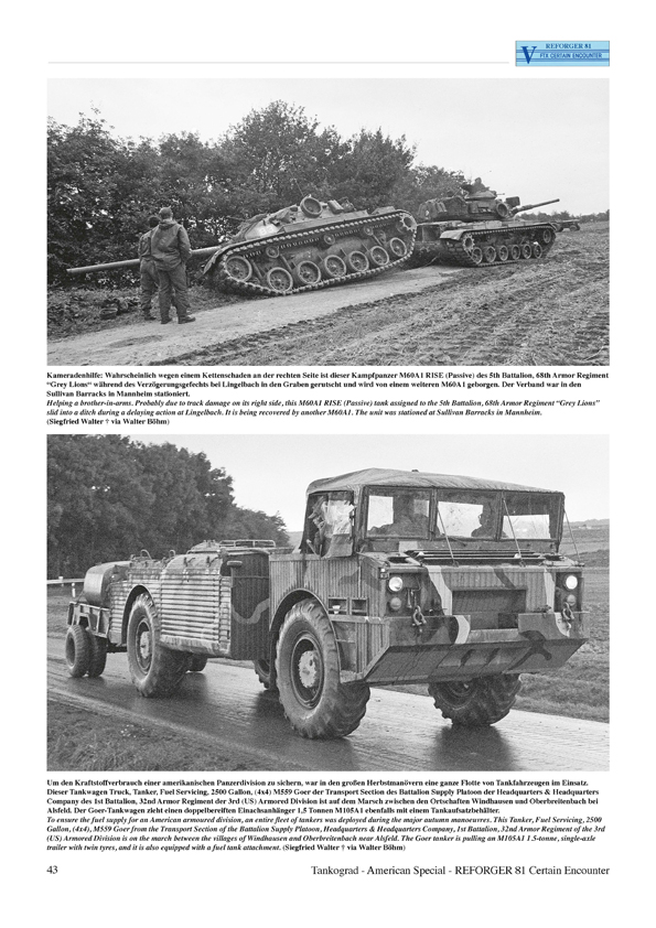 Tankograd TG3057 REFORGER 81 Certain Encounter
