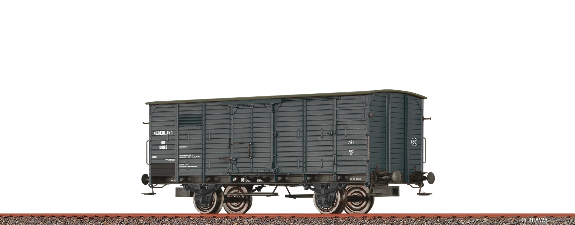 49889 NS gedeckter Güterwagen CHDG  Ep.2