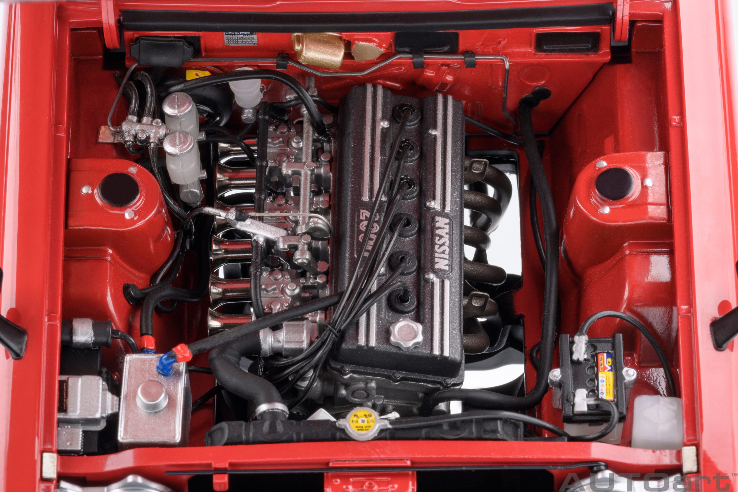AUTOart 77468 Nissan Skyline 2000 GT-R (KPG110) rot