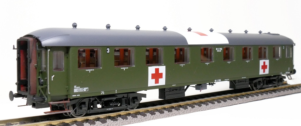 Exact-train 10048 NS Rotes Kreuz Wagen C7155 Ep.2
