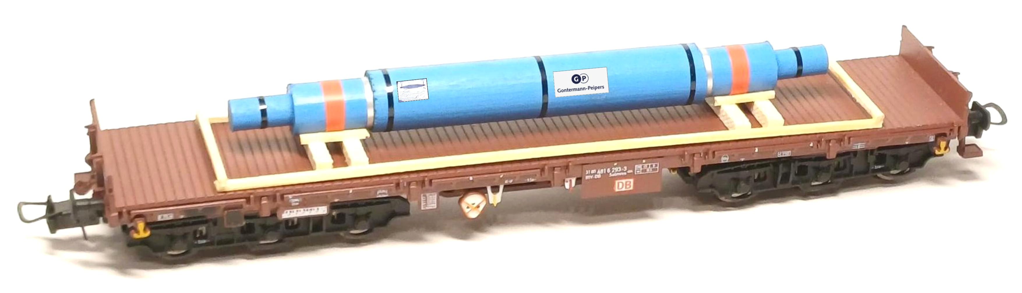 LOEWE 2567 Ladegut Walzwerkswalze GONTERMANN groß
