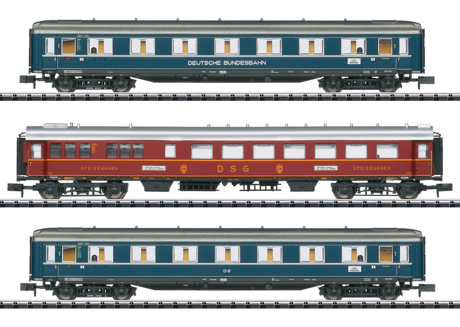 18259 DB Schnellzugwagen-Set 3-tlg. Ep.3