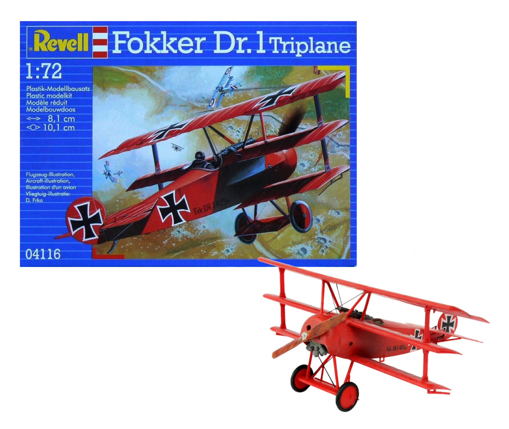 04116 Fokker Dr.I Triplane
