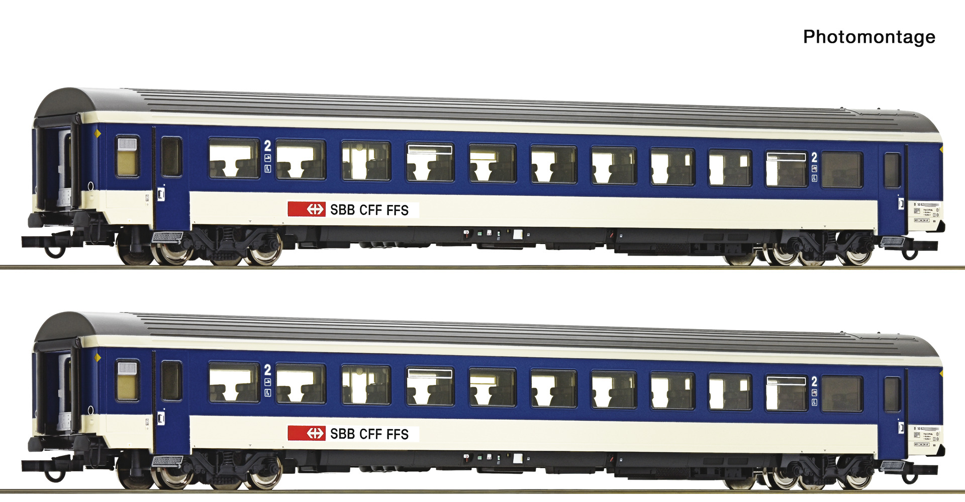 6200271 SBB Personenwagen-Set 2-tlg EW IV Ep.5
