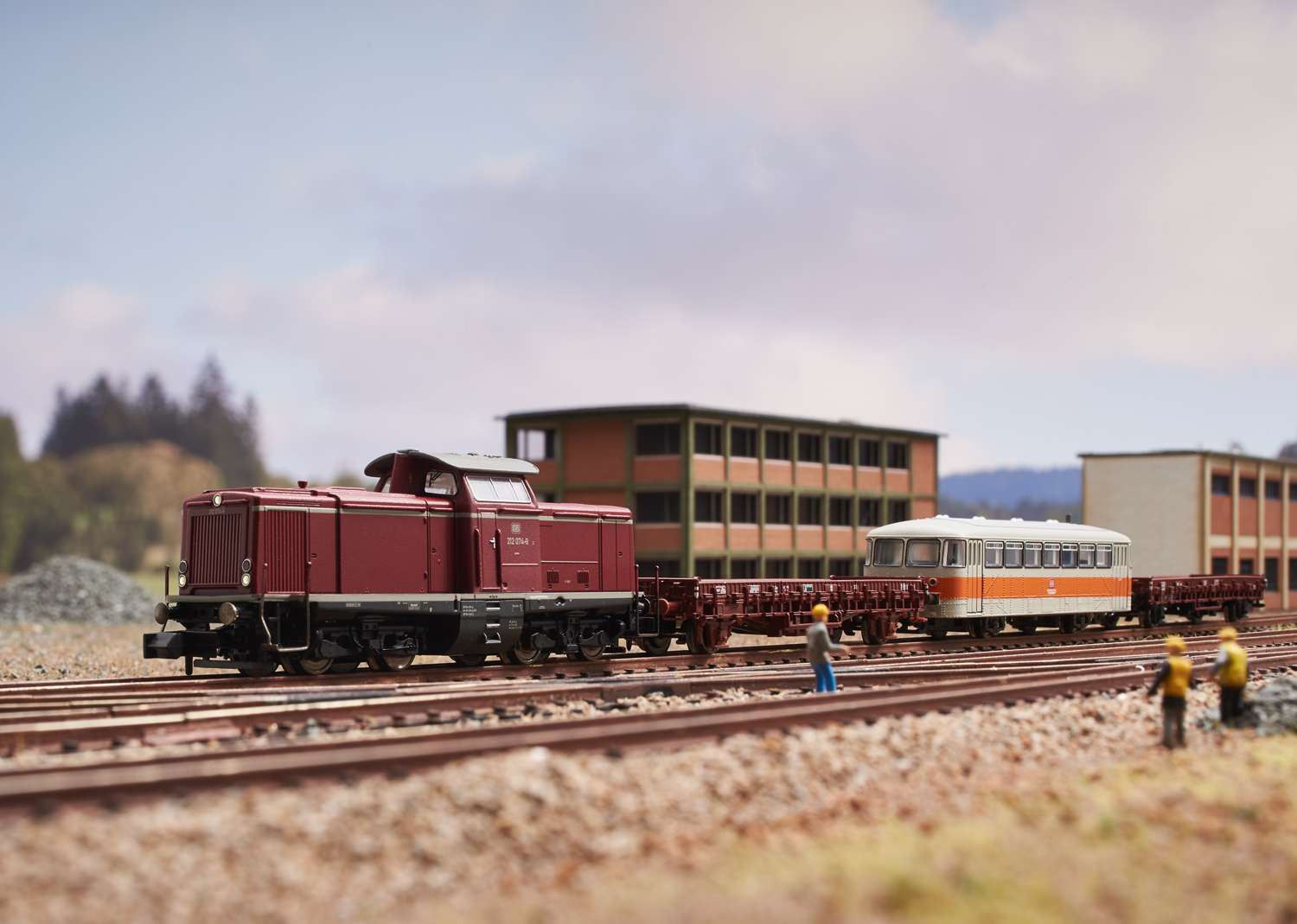 15091 DB Wagen-Set Streckenkontrolle 3tlg Ep.4