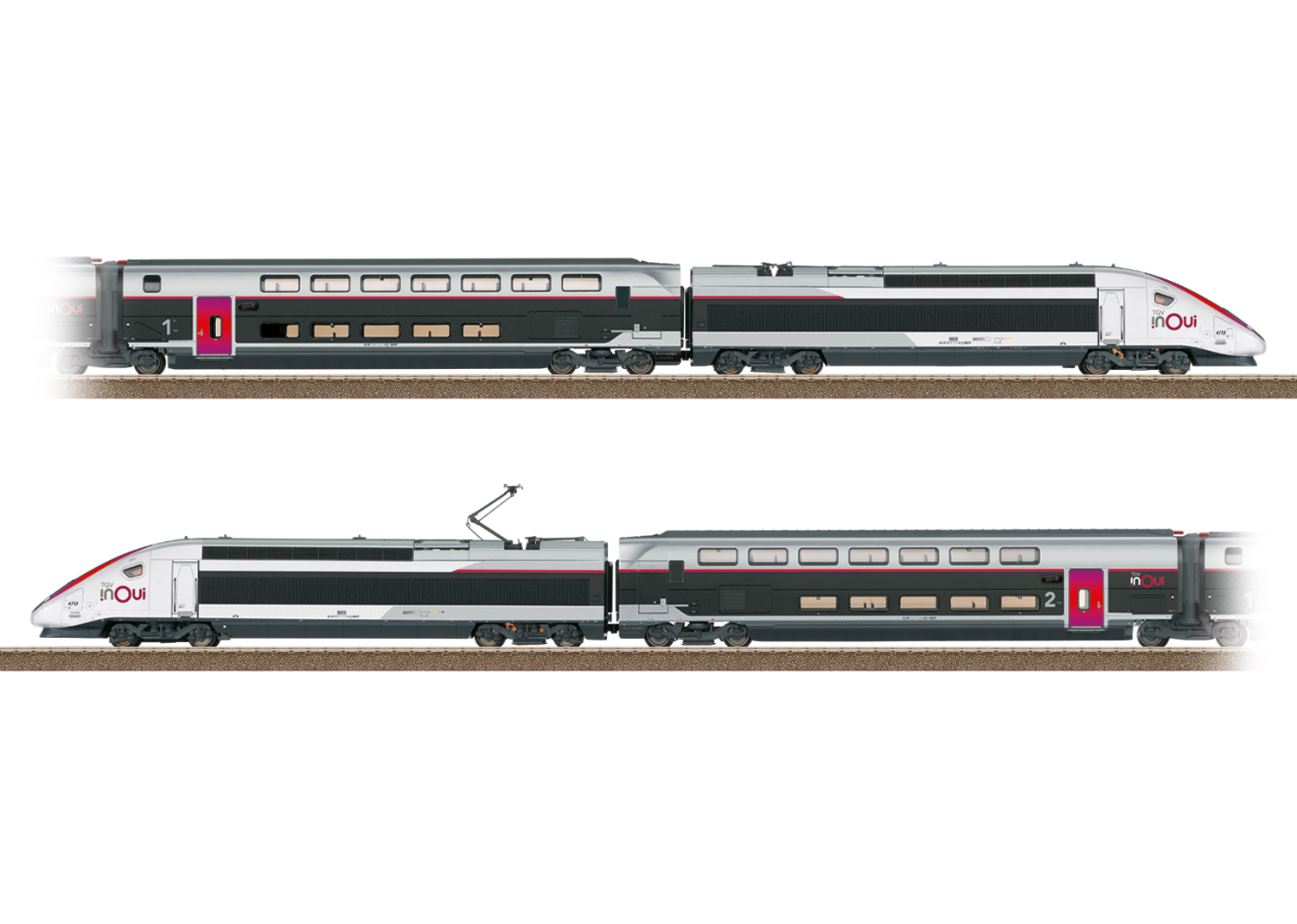 22482 SNCF TGV EuroDuplex  "inOui" 4-tlg. Ep.6