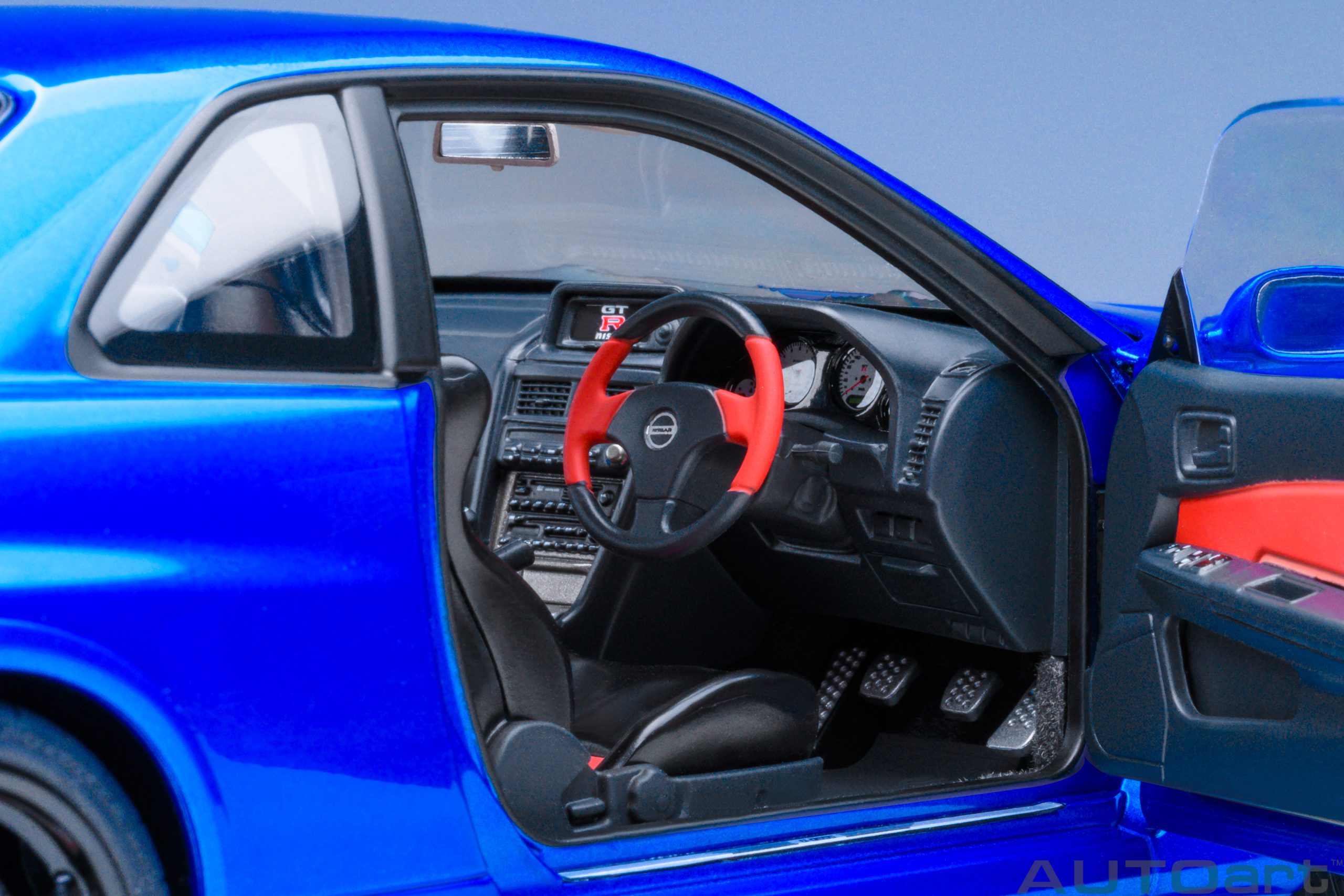 AUTOart 77462 Nissan Skyline GT-R (R34) Z-Tune blau