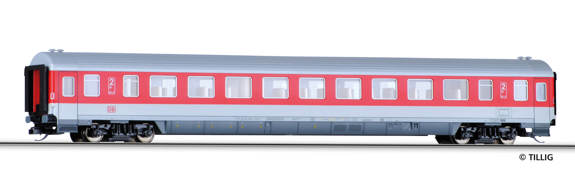 16519 Reisezugwagen 2. Klasse Bpmz 293 der DB