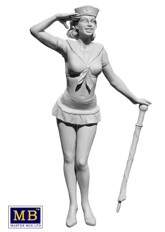 Master Box Ltd. MB24004 Pin-up series, Kit No. 4 Suzie