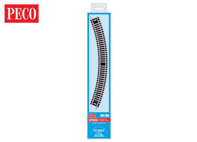 ST-2021 Doppelkurve, 1. Radius (Packung mit 4 St