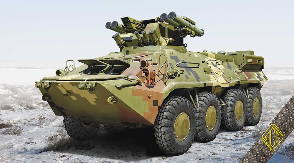 72176 BTR-3RK Ukrainian anti-tank vehicle