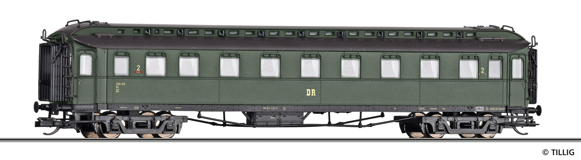 12010 DR Reisezugwagen 2. Kl. B4ü Ep.3
