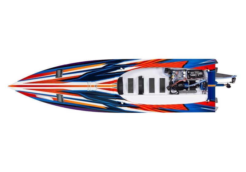 TRX103076-4-ORNG SPARTAN SR orange 36-Zoll Rennboot mit