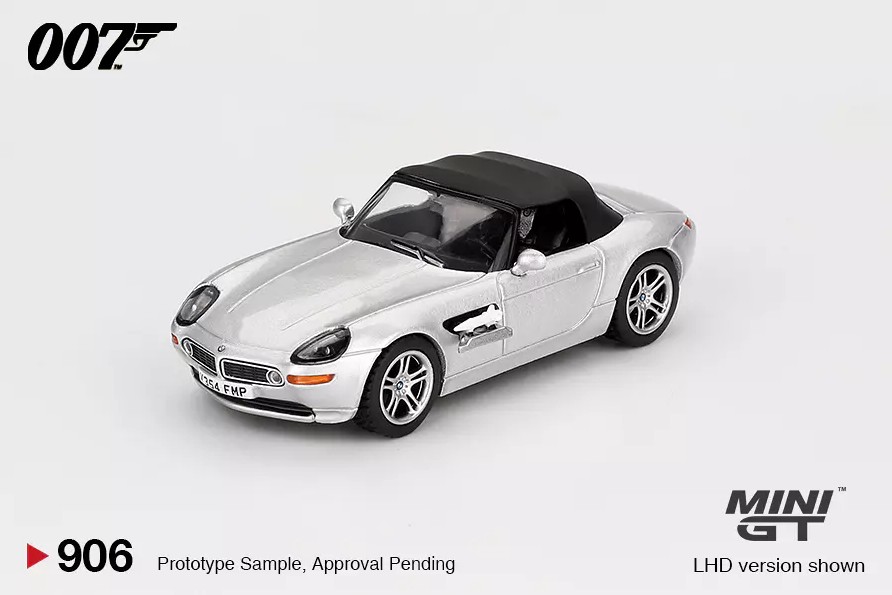 MGT00906-007J MiniGT: BMW Z8 - JAMES BOND - THE WORLD