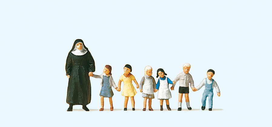 Preiser 10401 Nonne. Kinder