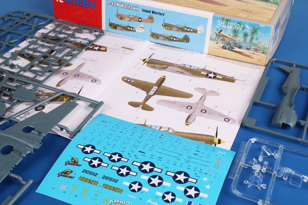 Special Hobby SH72502 P-40N Warhawk 'Island Warriors'