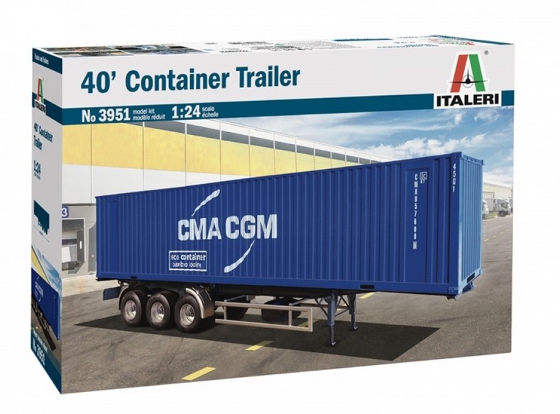 3951 Container Auflieger 40Ft