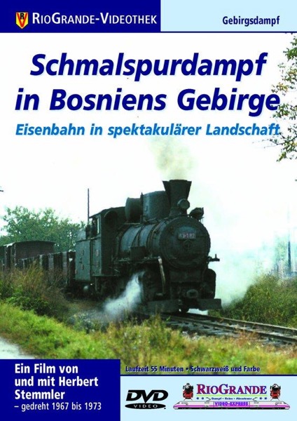 80782 Schmalspur Dampf in Bosniens Gebirge