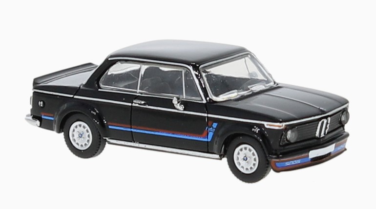 PCX870442 BMW 2002 turbo schwarz/Dekor (1973)