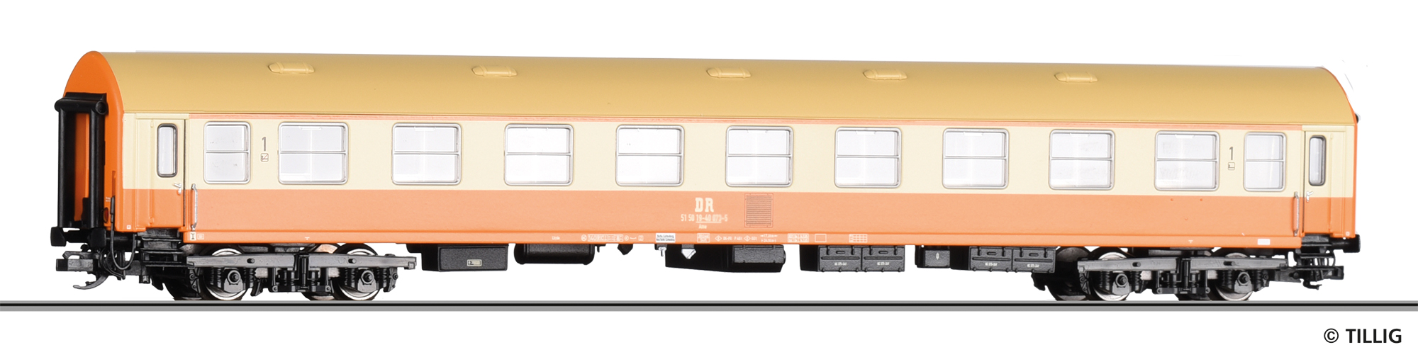 Tillig 16419 "Reisezugwagen ""Städteexpress"" der DR"