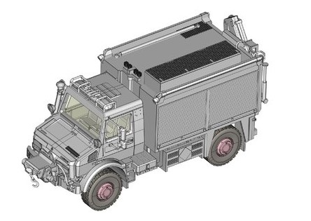 211201031 Unimog 5023 Kampfmittelräumdienst HH