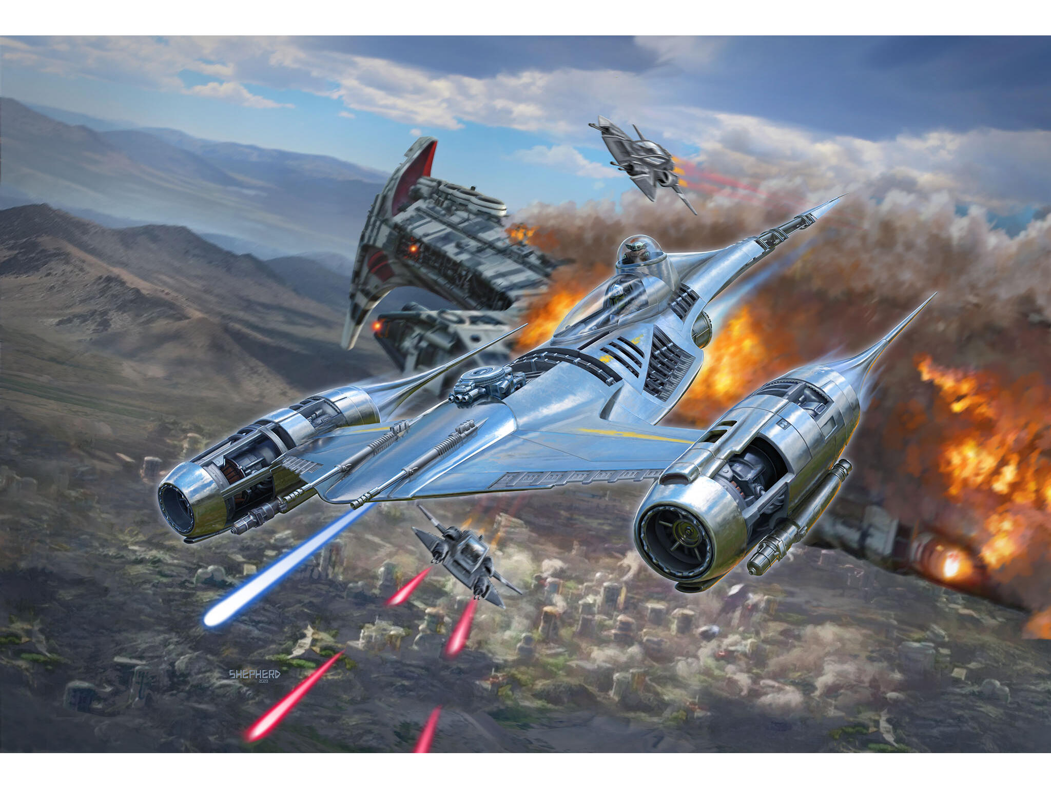 Revell 06787 Star Wars N1 Starfighter The Mandalorian