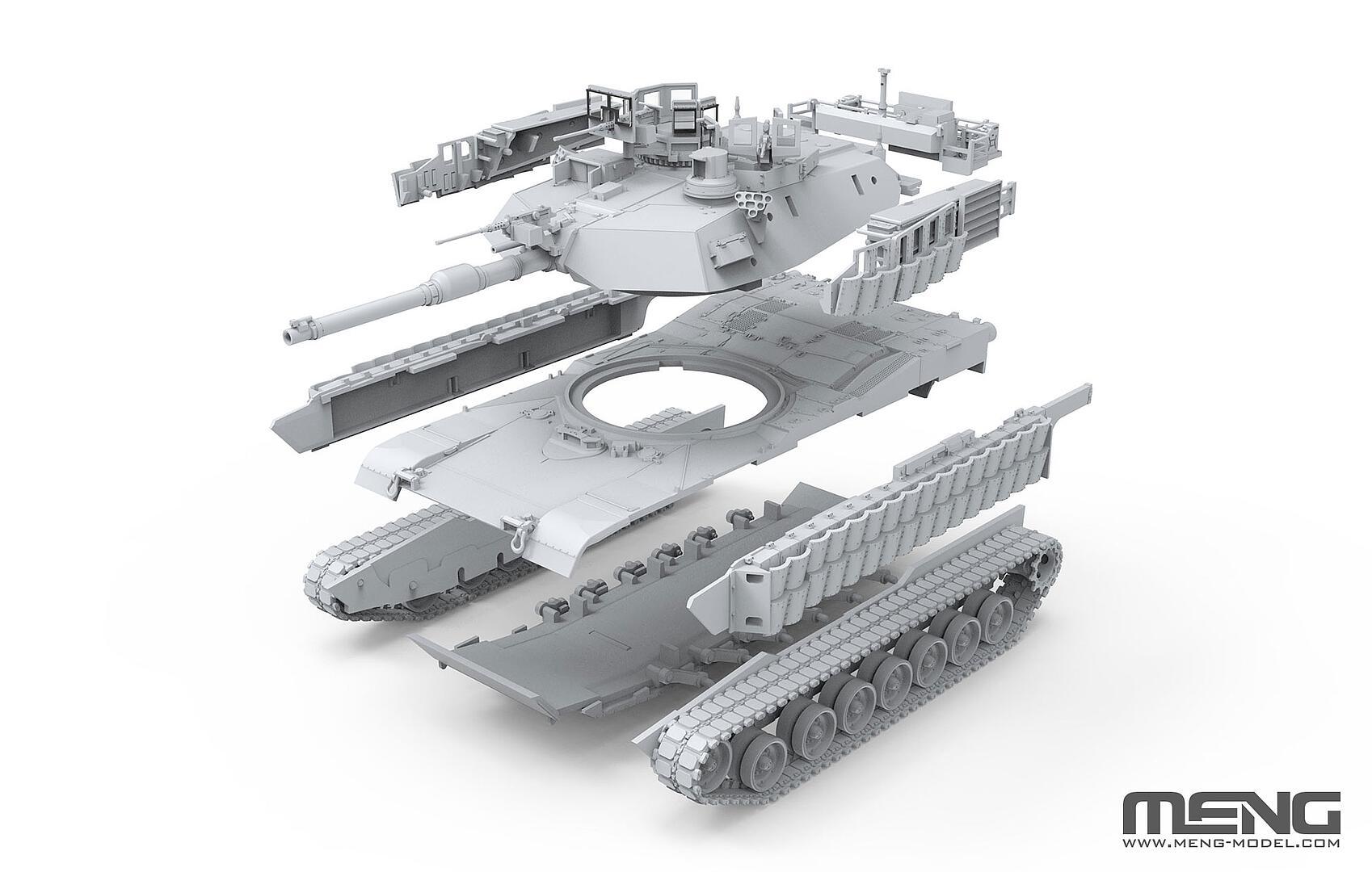 MENG 72-003 M1A2 SEP ABRAMS TUSK II