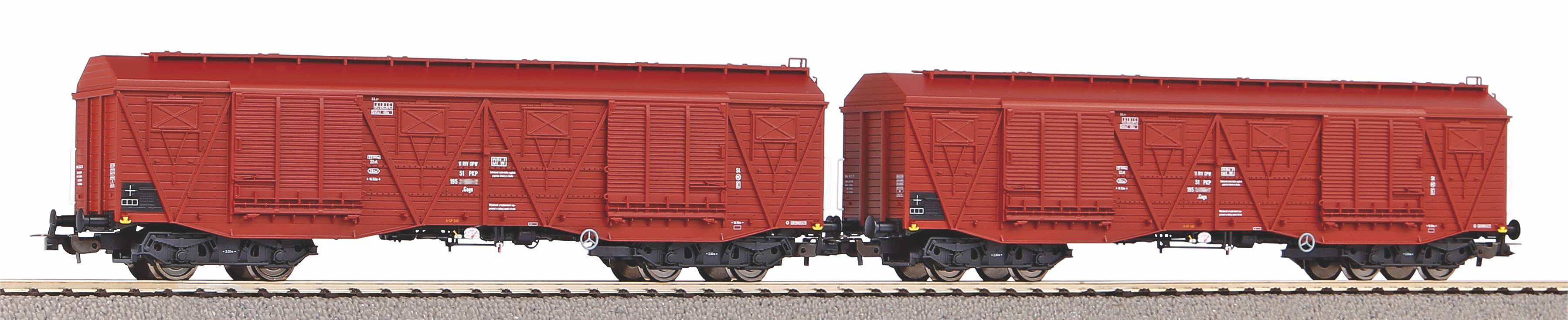 Piko 58259 PKP Großraumgüterwg.-Set Gags 2-tlg Ep.5
