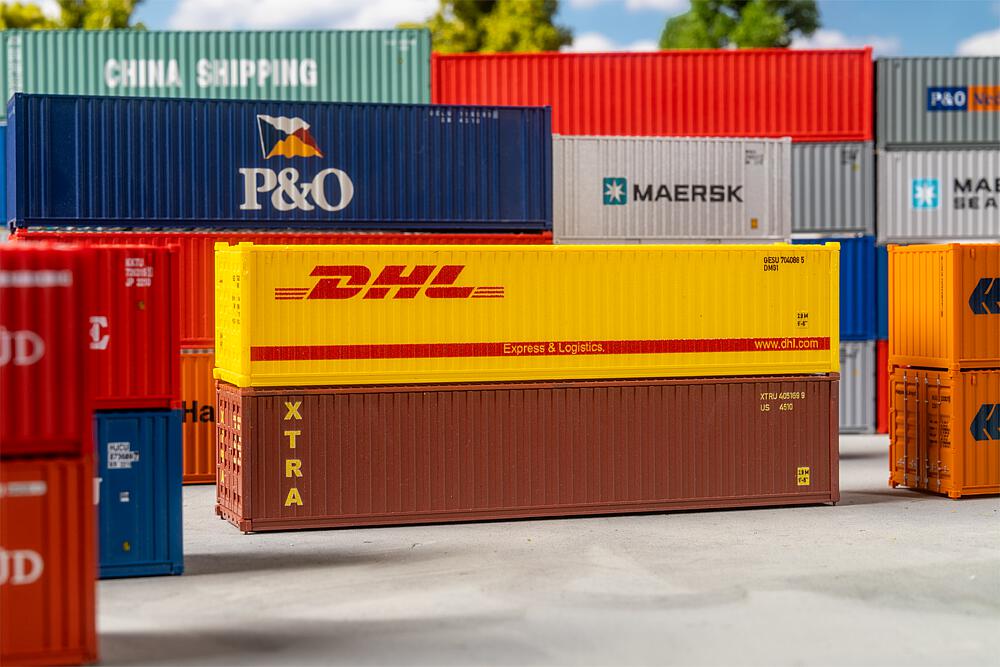 182056 40' Container DHL und XTRA