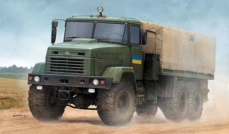 85512 Ukraine KrAZ-6322 Truppentransporter