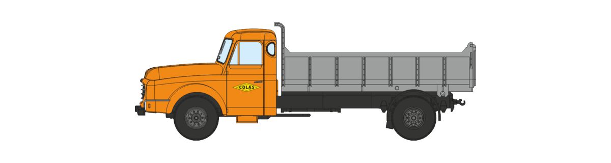 CB-195 Willeme Pritschen-Kipp-Lkw Colas