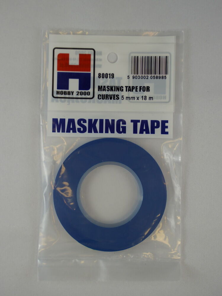 80019 Masking Tape Curve 5mm x18m