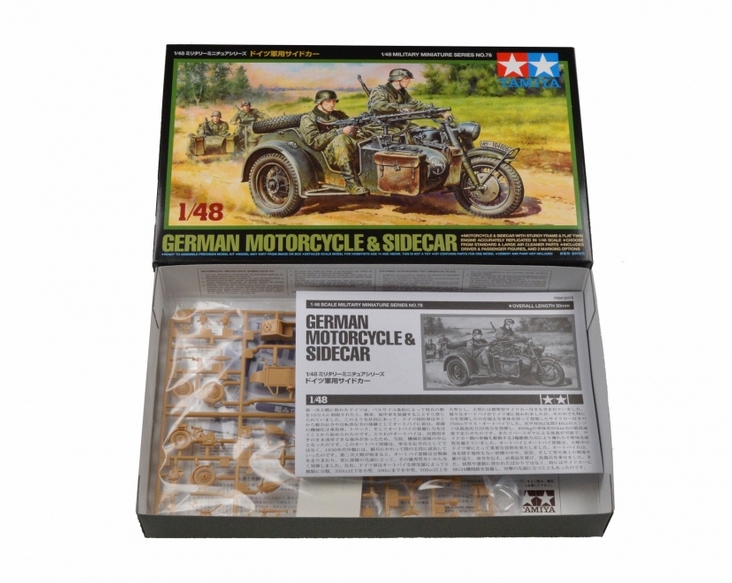 32578 Dt. Motorrad mit Beiwagen