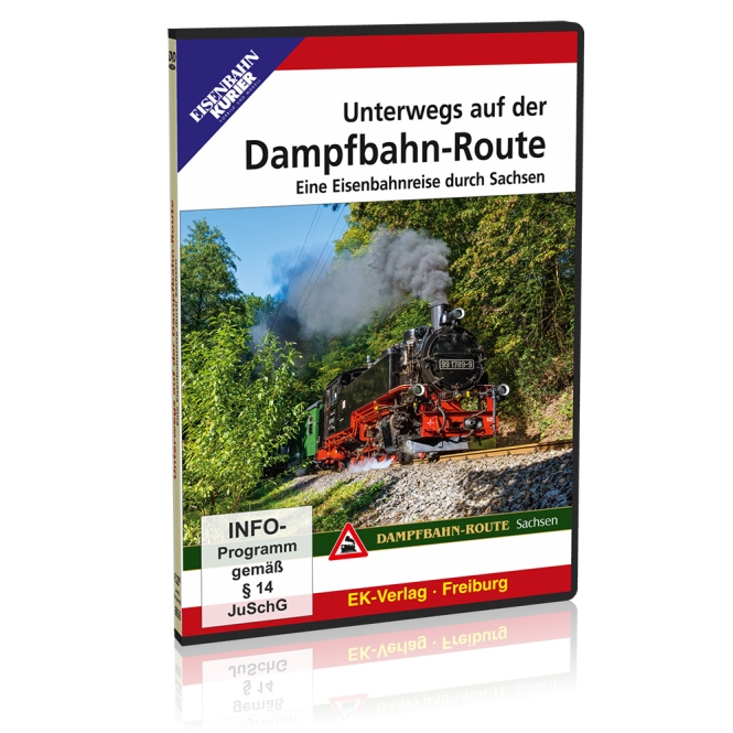 8656 DVD - Unterwegs auf der Dampfbahn-Route