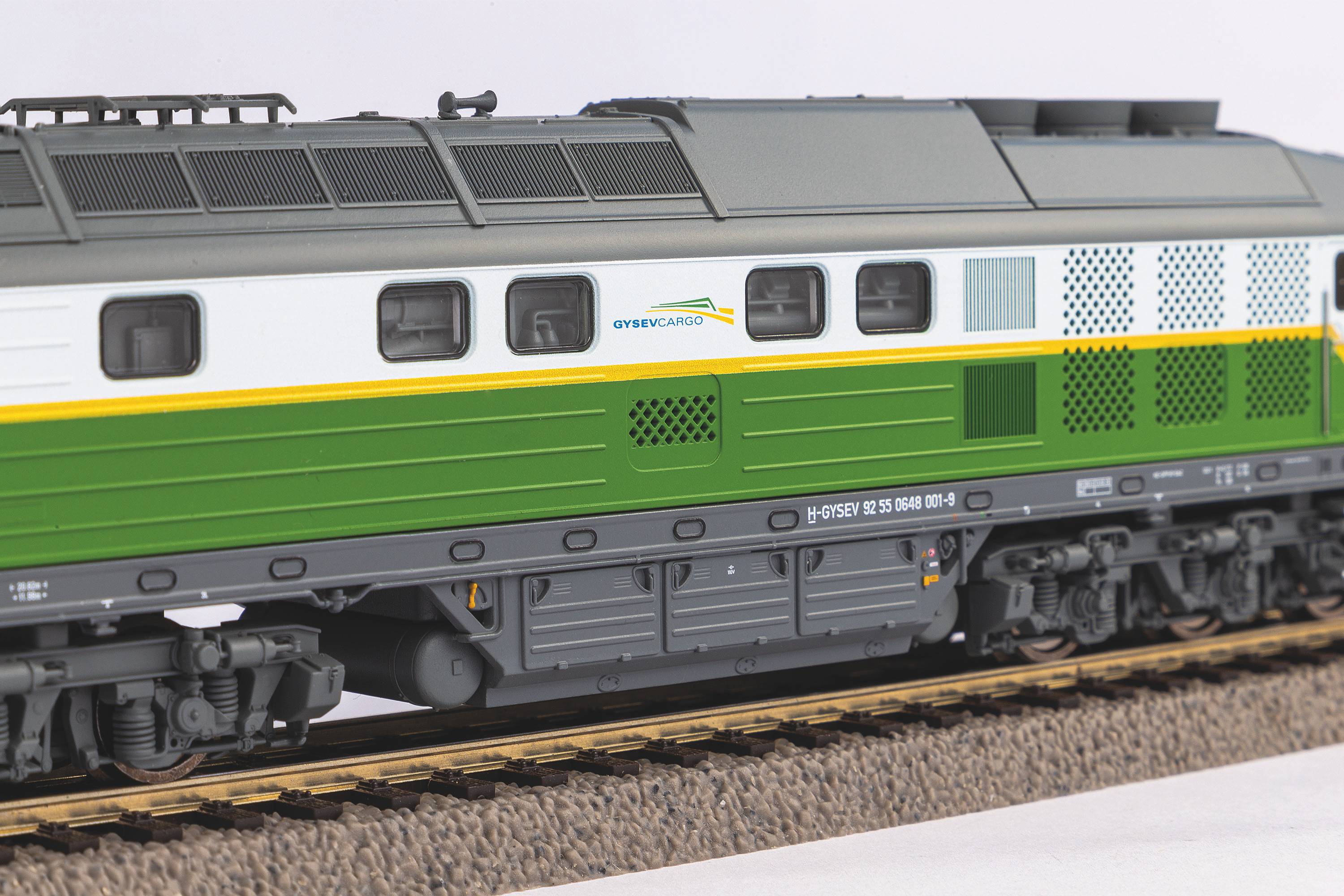 52915 GYSEV Diesellok Rh 648 Ep.6 AC
