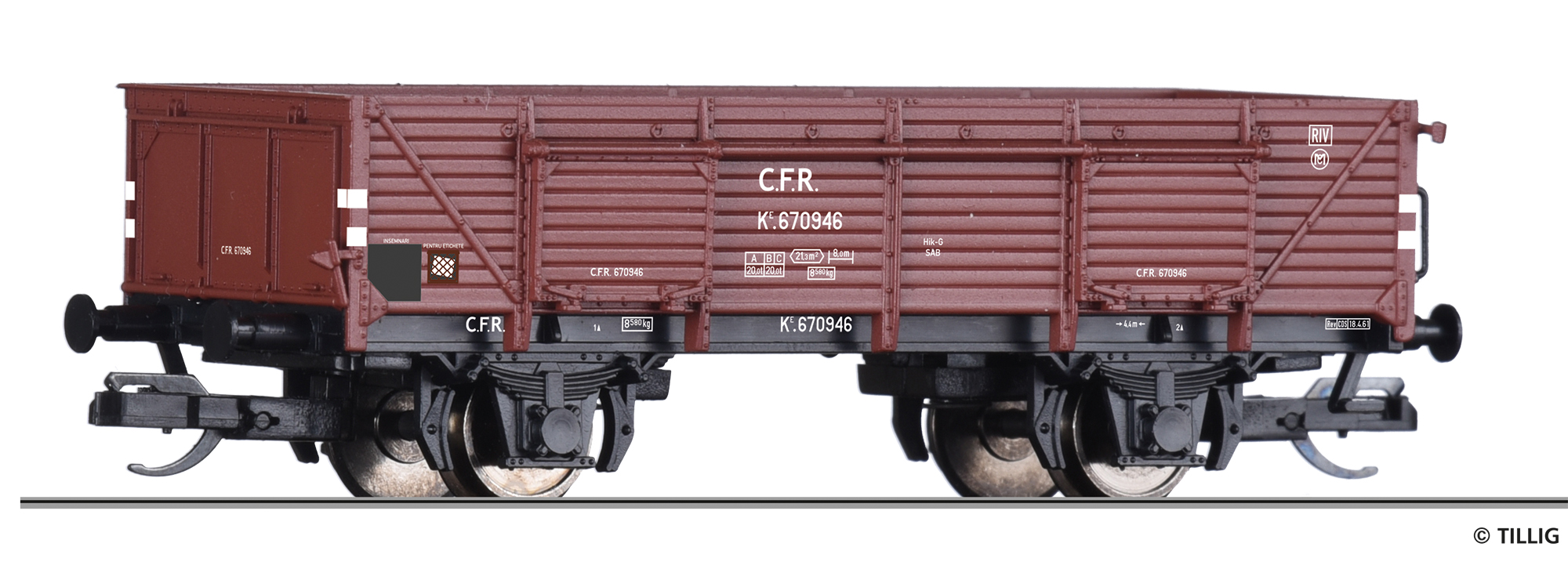 17634 CFR offener Güterwagen Ke Ep.3