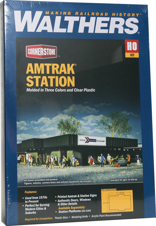 Walthers 3038 Amtrak Station