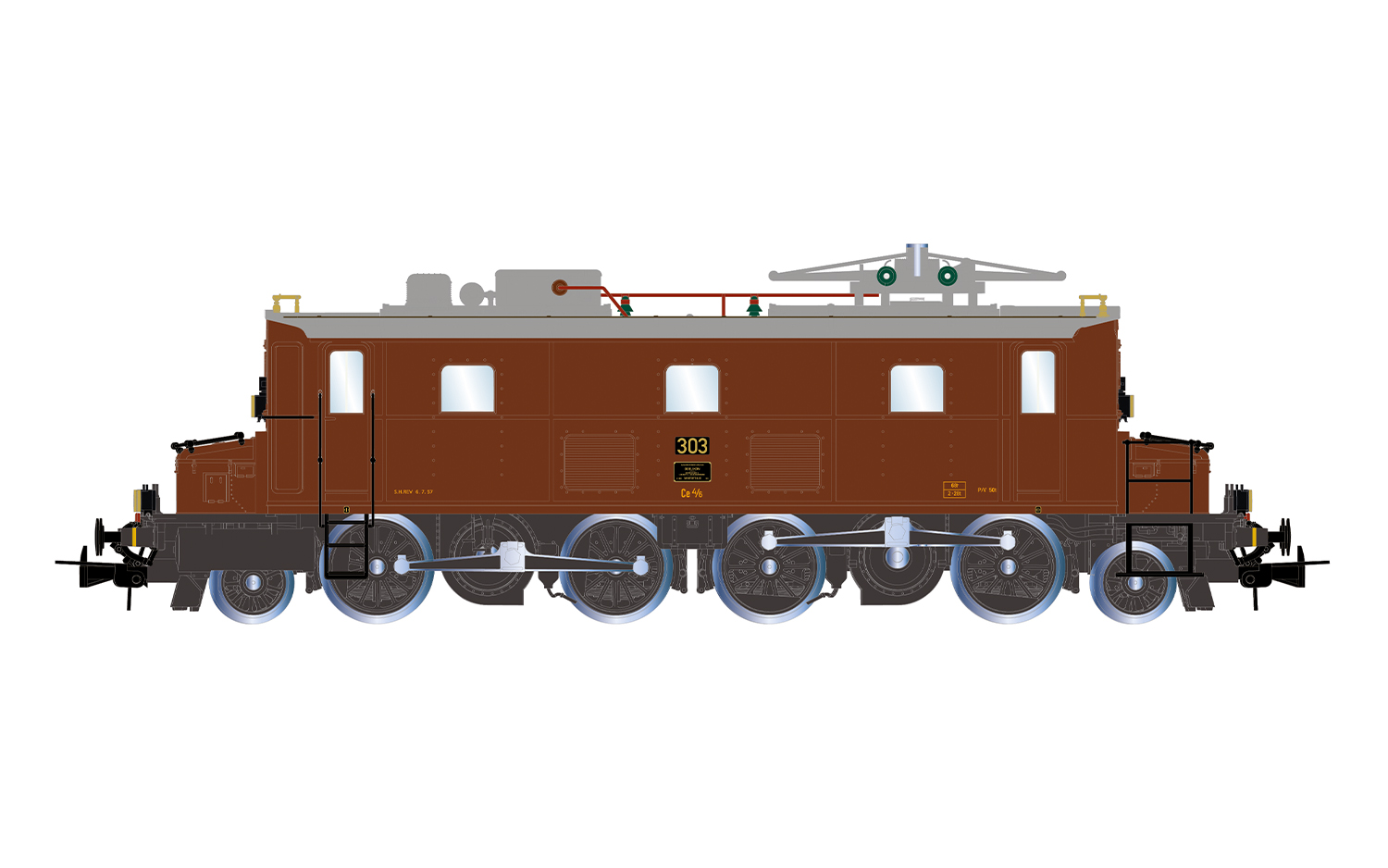 HR2999S BLS E-Lok Ce 4/6 303 Ep.4
