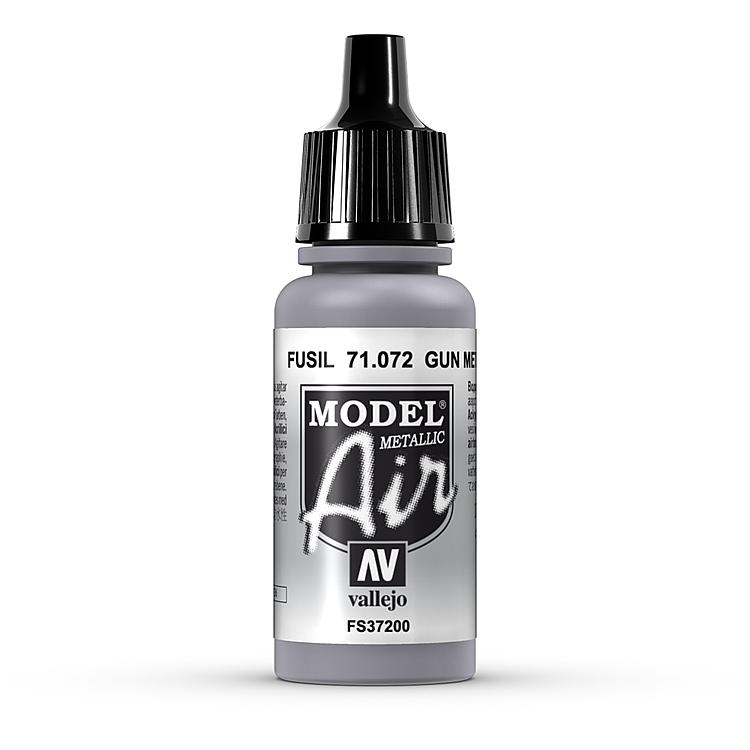 71072 Brüniert metallic (Waffenmetall), 17 ml